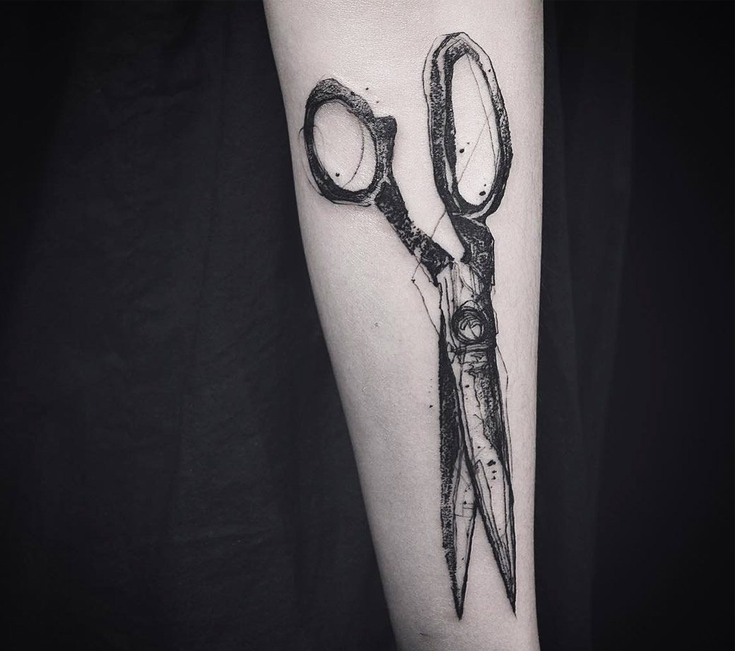 Some stippling scissors... - Bone Shaker Tattoos and Body Art | Facebook