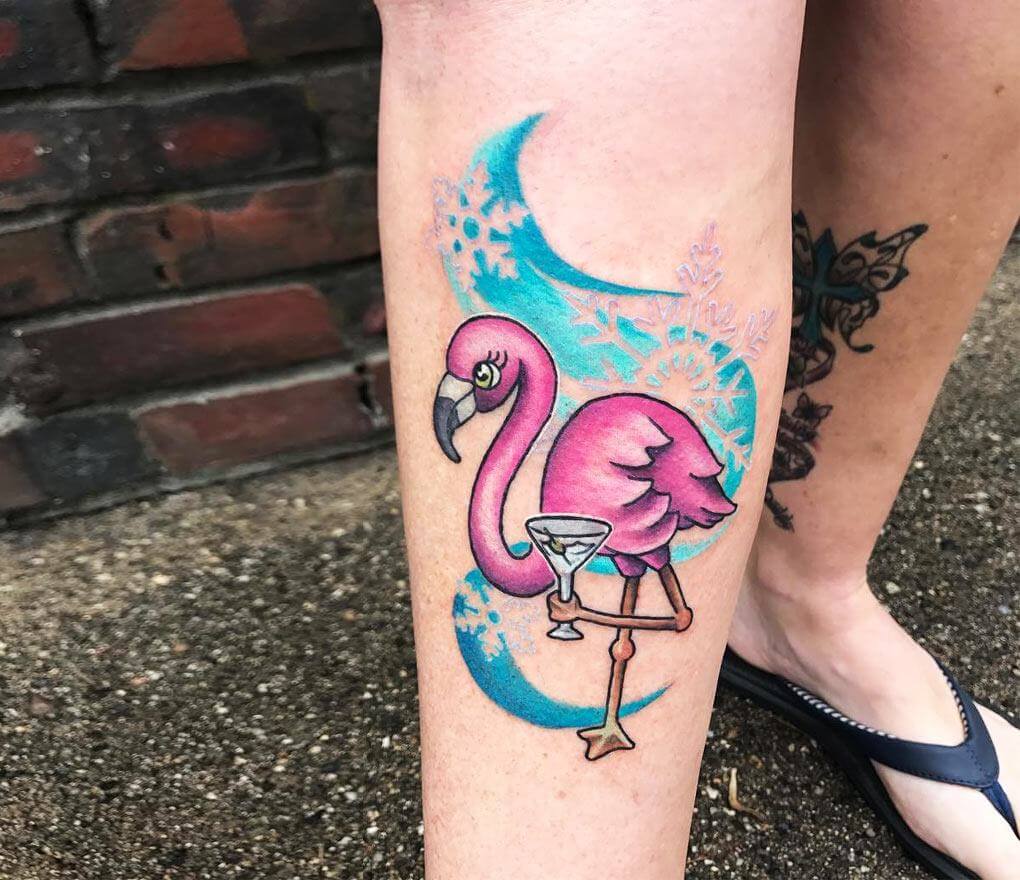 Flamingo Tattoo by Michelle Maddison - Tattoo Insider