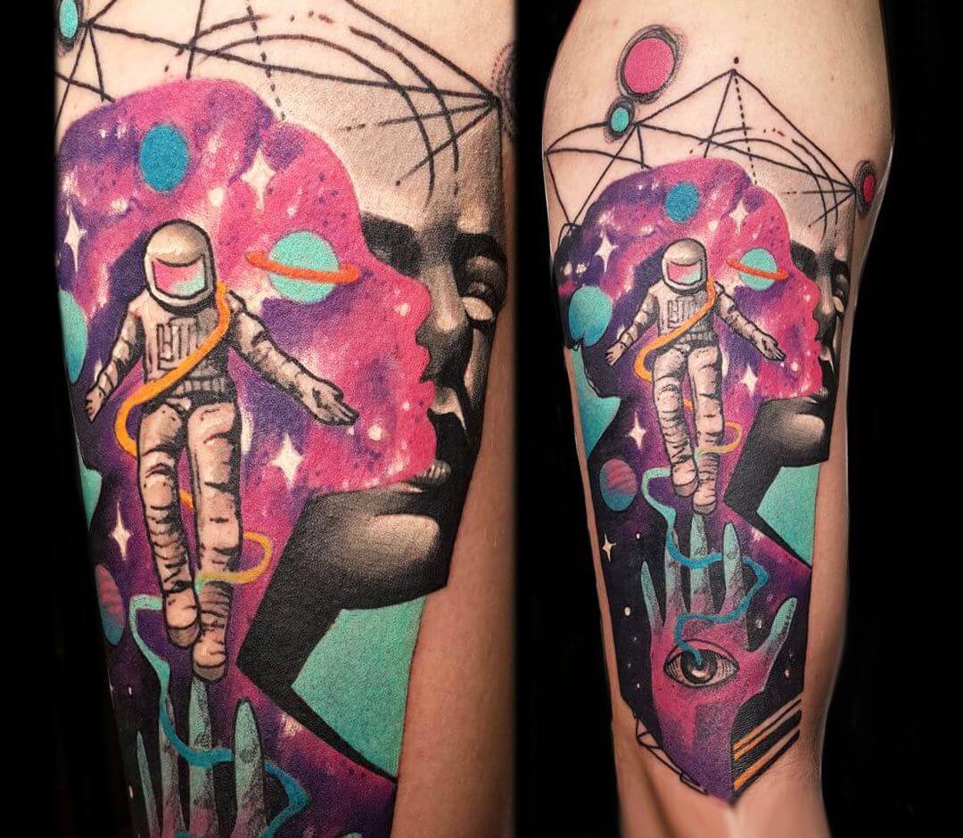 Dead Astronaut by Josh McDougall at Bscopezz Studio Markham Ontario  r tattoos