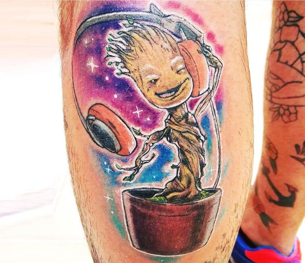 Baby Groot Tattoo By Toni Maldonado Photo