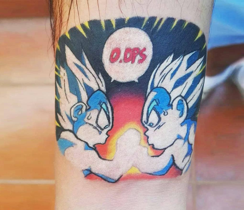 Goku & Vegeta, Dragon Ball Z  Dragon ball tattoo, Dragon ball