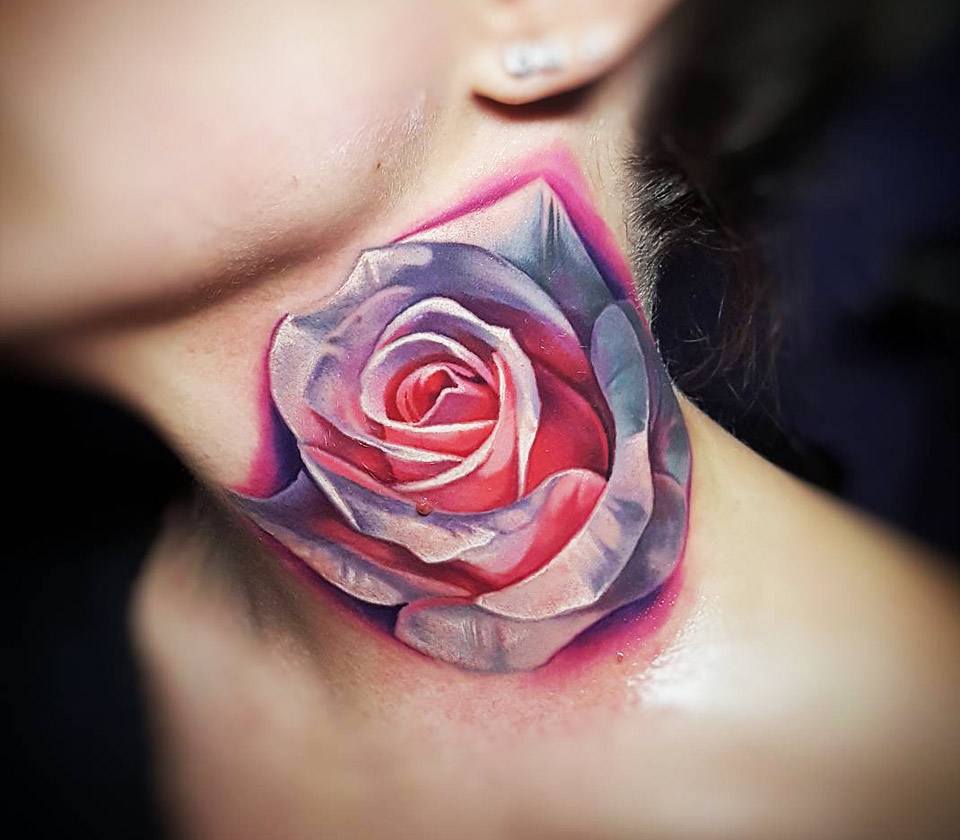Rose and Pearl Shoulder tattoo by Haylo by Haylo: TattooNOW