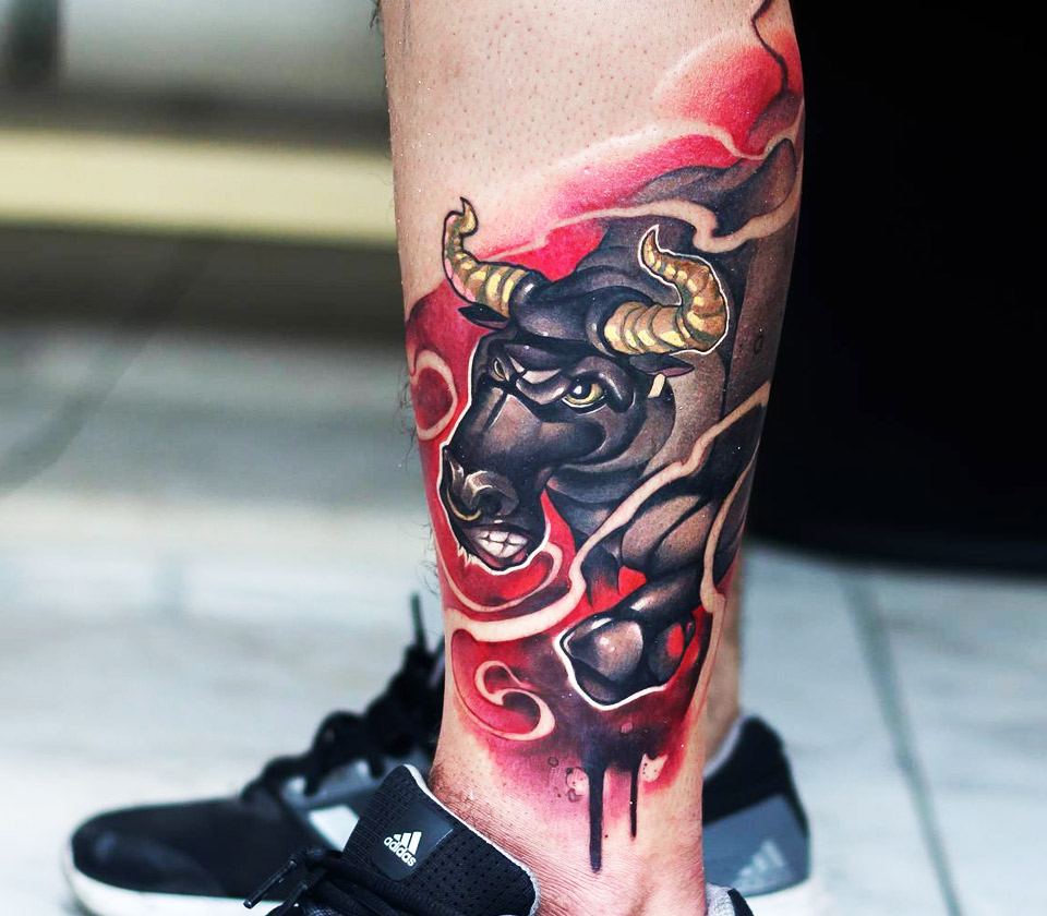 Taurus Tattoo | Temporary Tattoos - minink