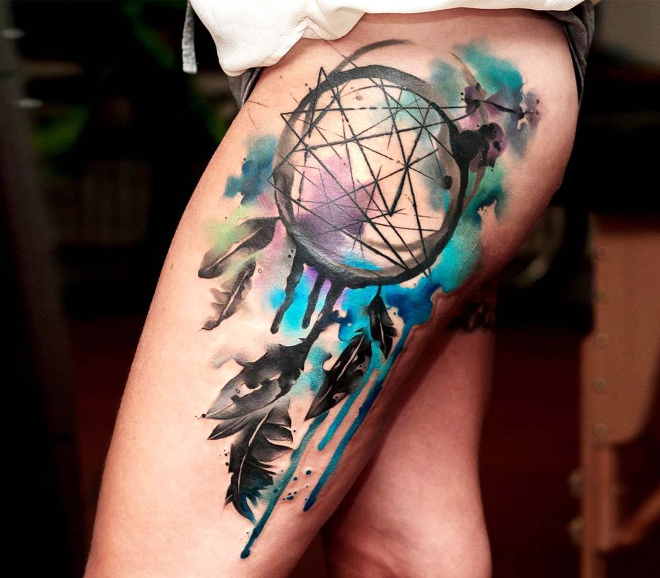 Dreamcatcher tattoo by Uncl Paul Knows | Photo 19300