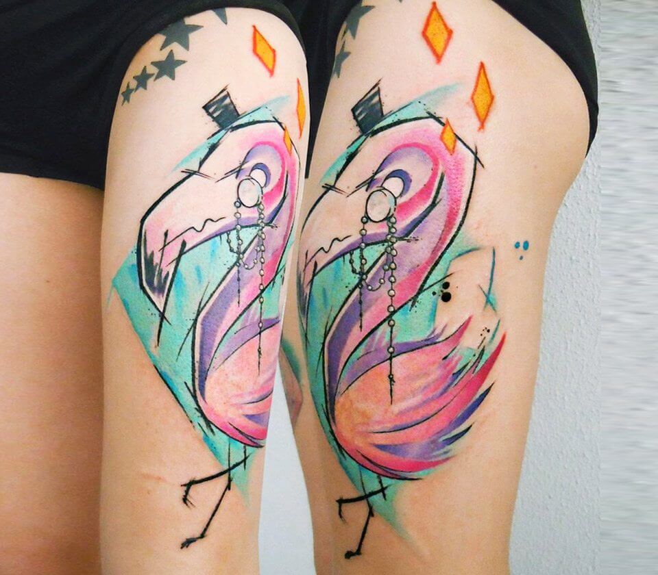 Flamingo Tattoos: A Dive into Their Meaning and Design | Art and Design