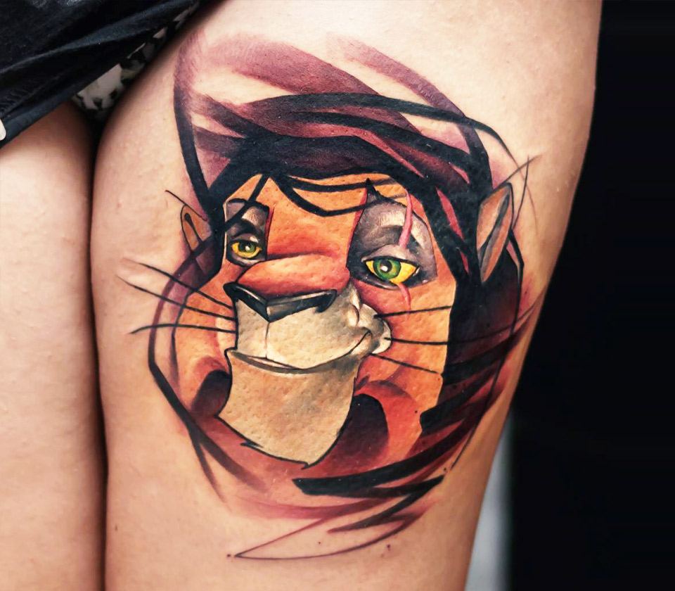 lionking Archives  WatermelonTattoo