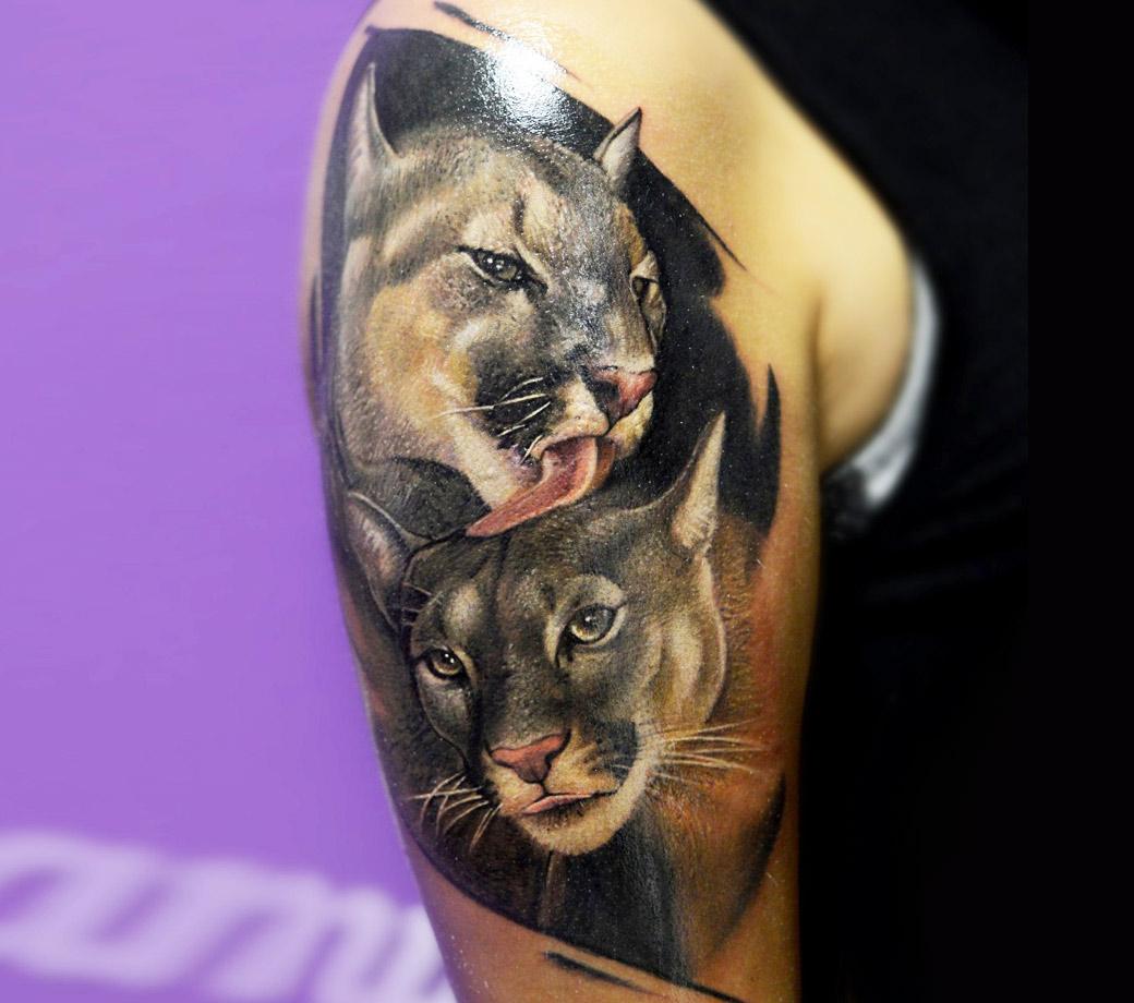 Temporary Large Realistic Eagle Tiger Lion Tattoo Tattoos Art Waterproof  Sticker | eBay
