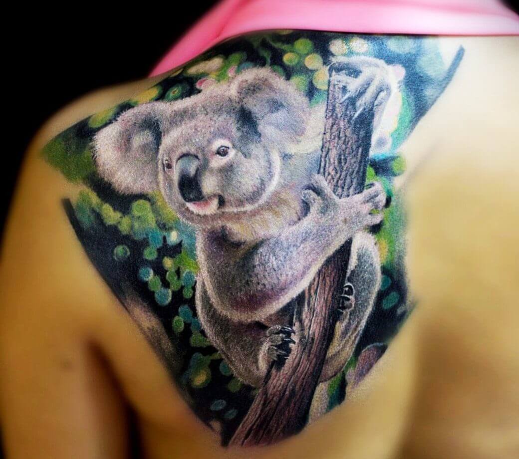 30 Cute Koala Tattoos You Will Love | Tatoveringer