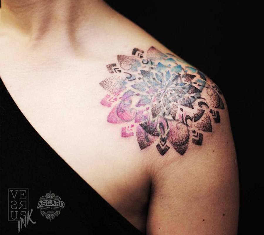 419 Mandala Dotwork Tattoo Design Images, Stock Photos, 3D objects, &  Vectors | Shutterstock