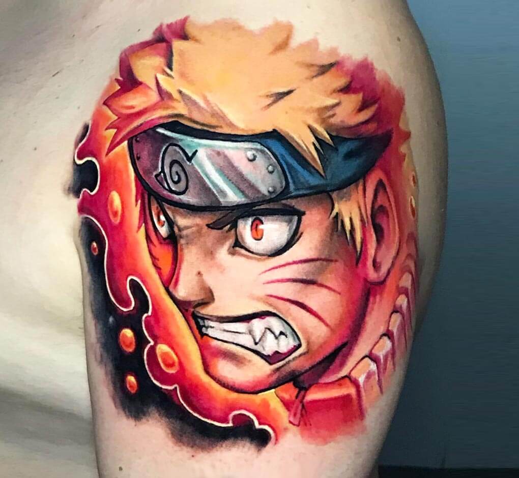 Naruto Tattoo By Victor Zetall Photo