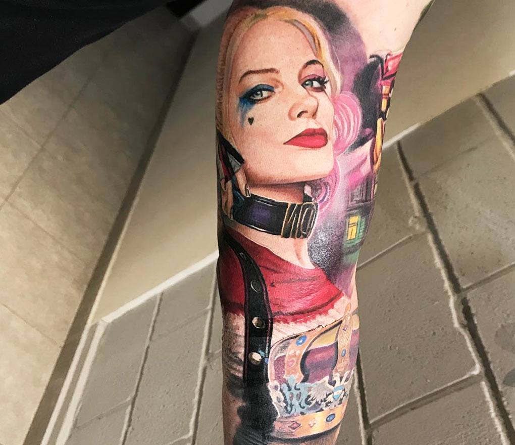Harley Quinn tattoo by Yeyo Tattoos | Photo 25858