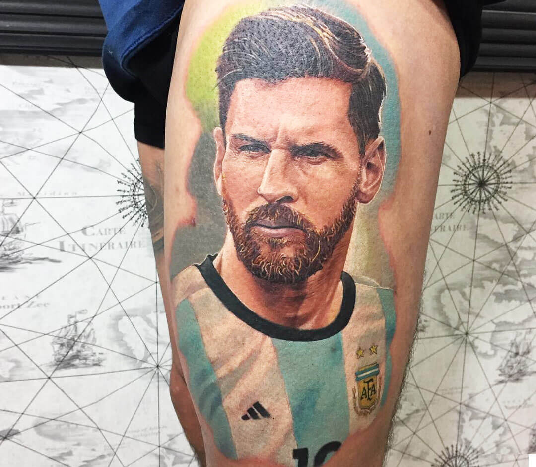 Lionel Messi Tattoo By Yeyo Tattoos Photo 279