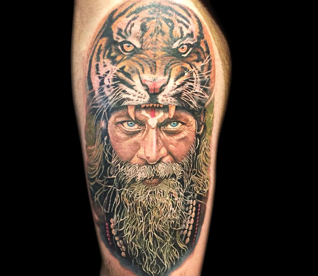 tiger warrior tattoo