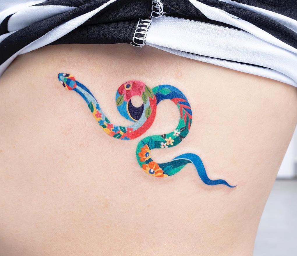 snake tattoo