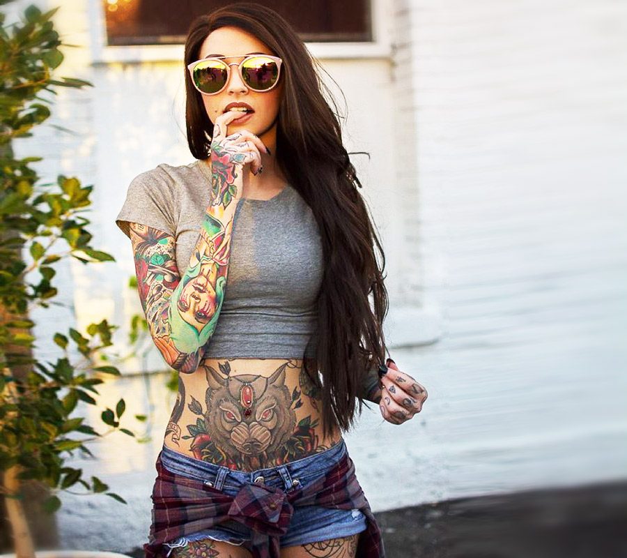 Girl Tattoo Models